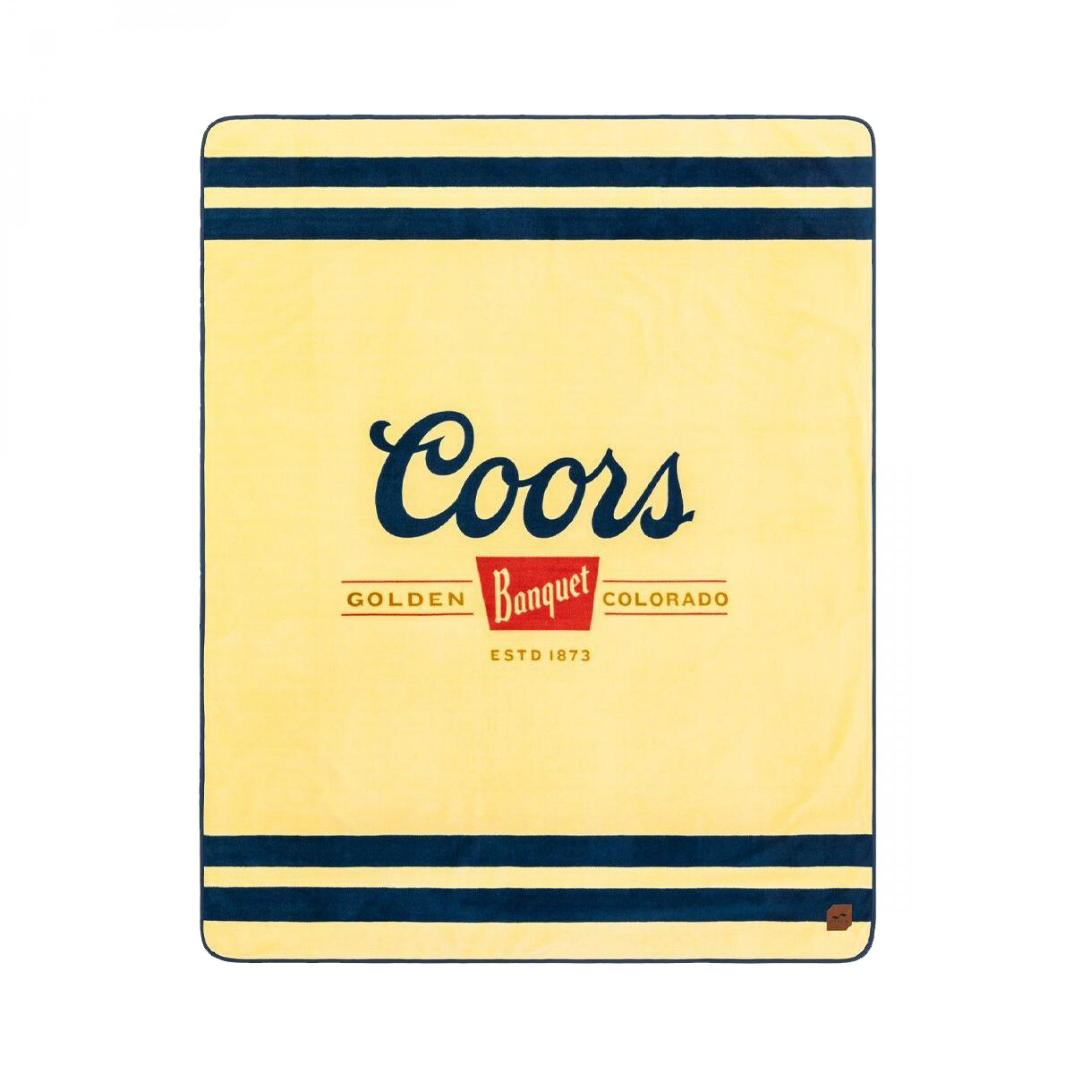 Coors Banquet Golden Colorado Estd 1873 Nylon Blanket