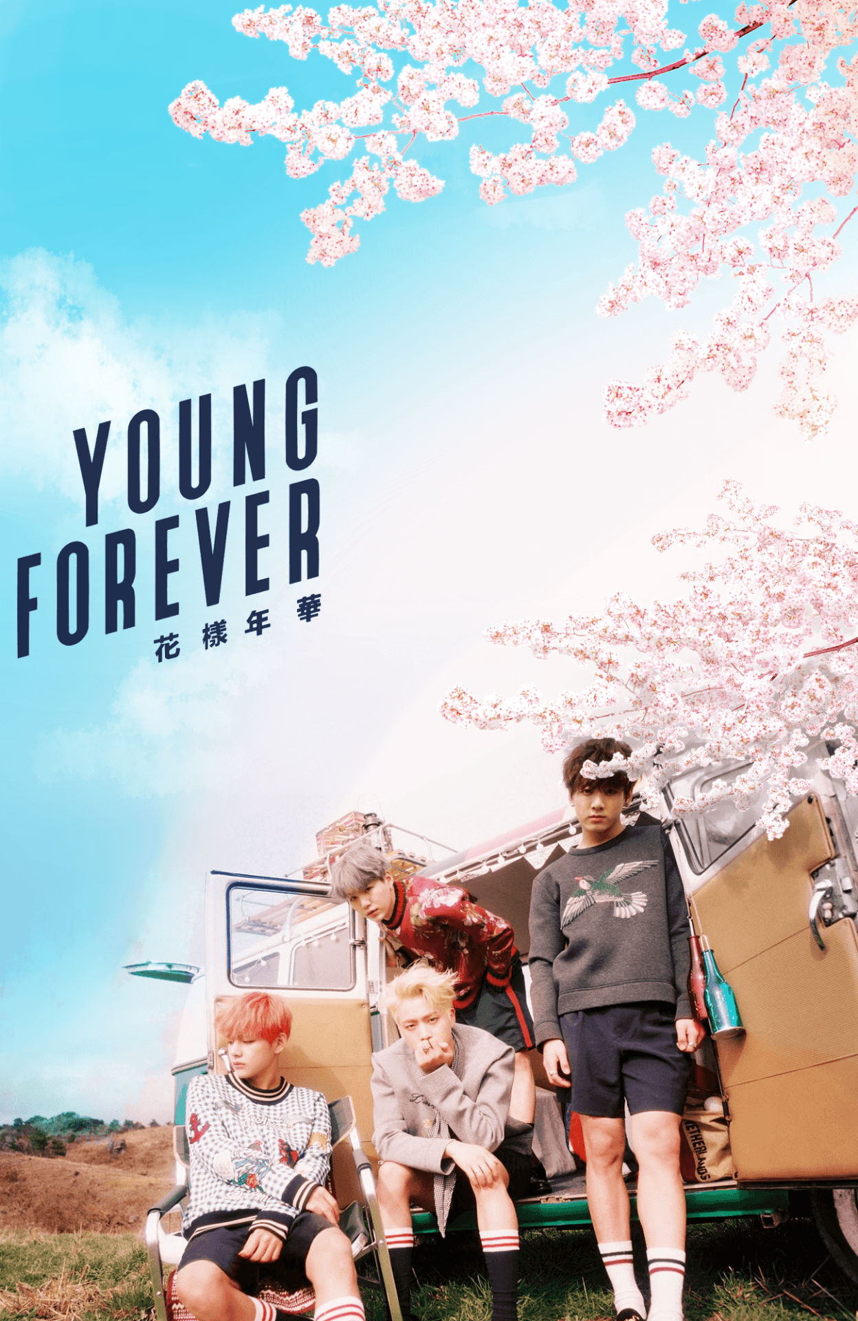 The Most Beautiful Moment In Life: Young Forever Wallpaper Free The Most Beautiful Moment In Life: Young Forever Background