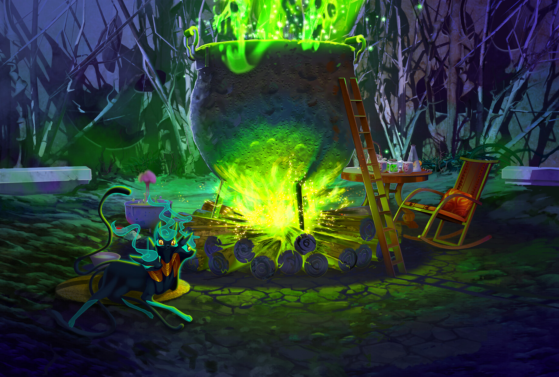 Eldarya event background