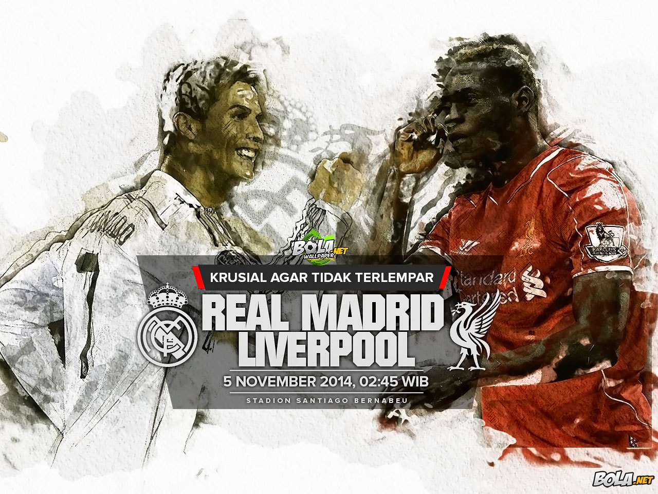 Download Wallpaper Madrid vs Liverpool