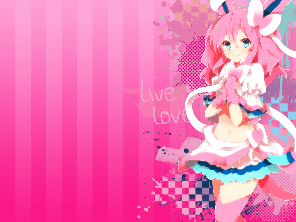 Sylveon Girl Wallpaper