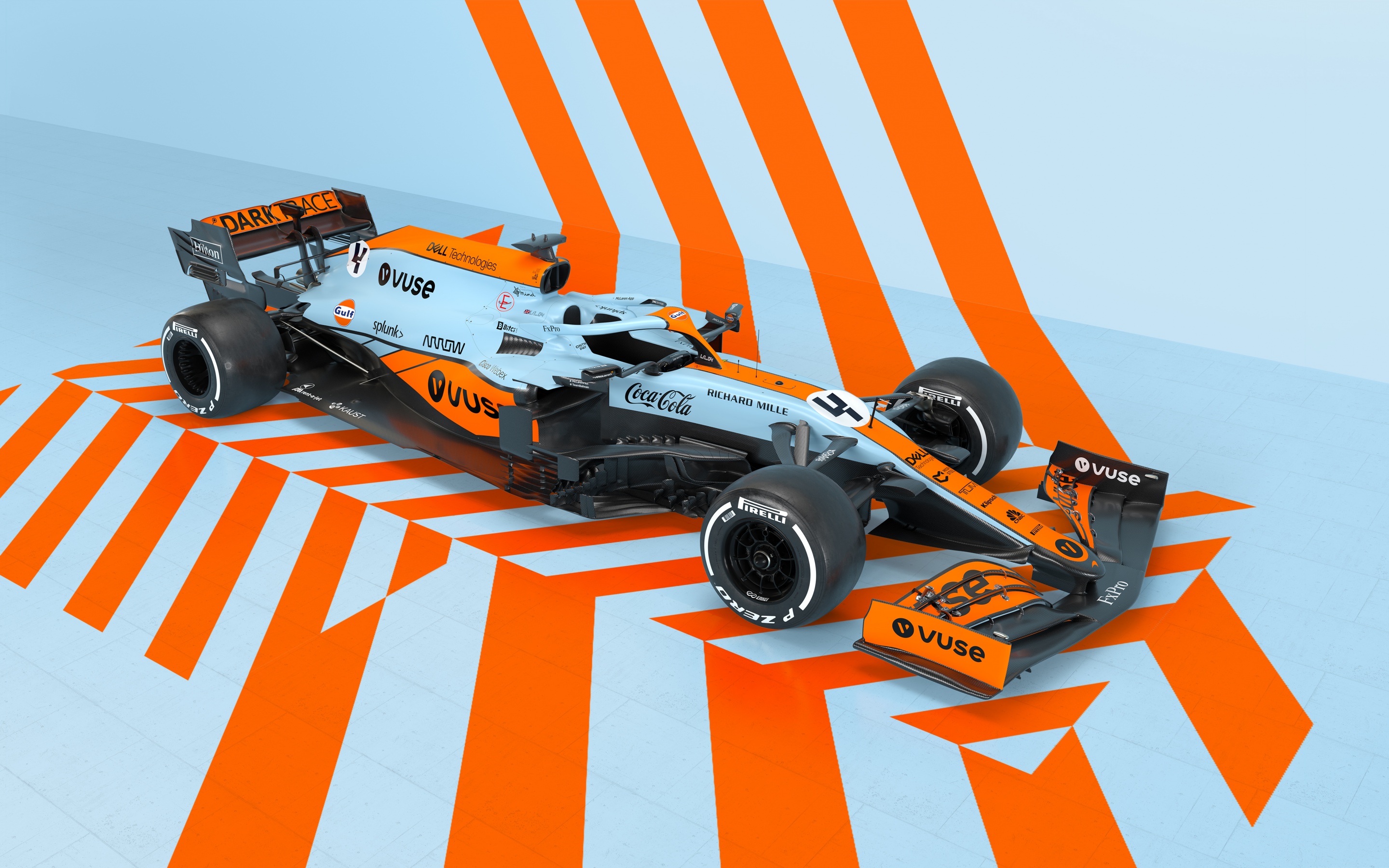 McLaren MCL35M Wallpaper 4K, Formula One cars, Cars