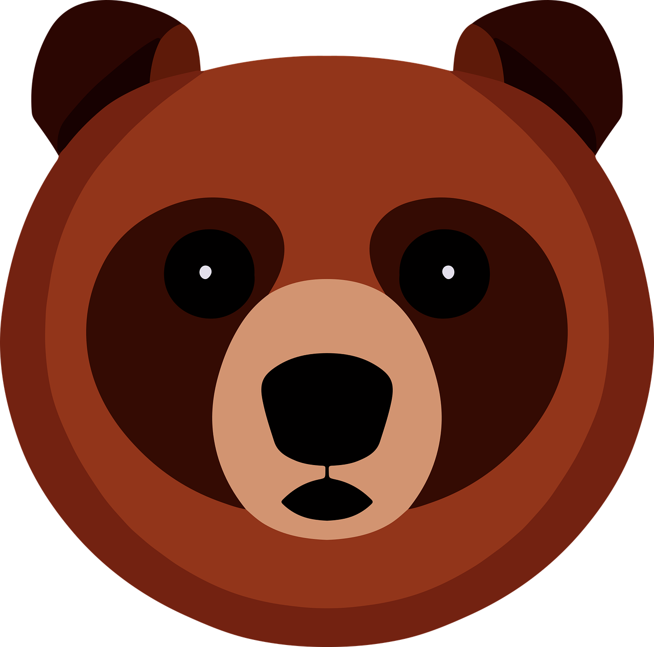Cartoon Bear Animal Teddy vector graphic