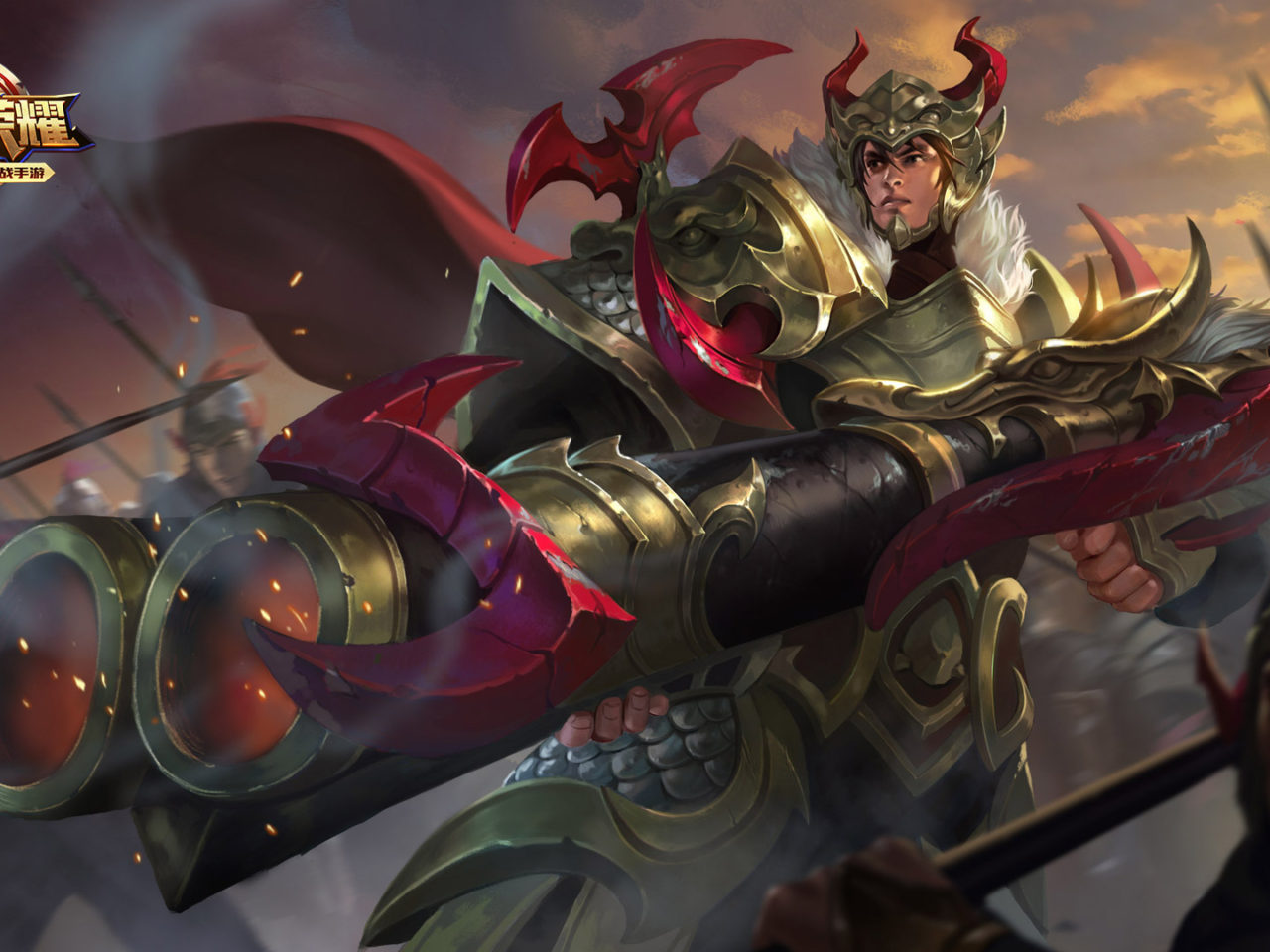 Liu Bei Chinese Zhaolie Di Video Game King Of Glory Desktop Wallpaper Full Screen 1920x1080, Wallpaper13.com