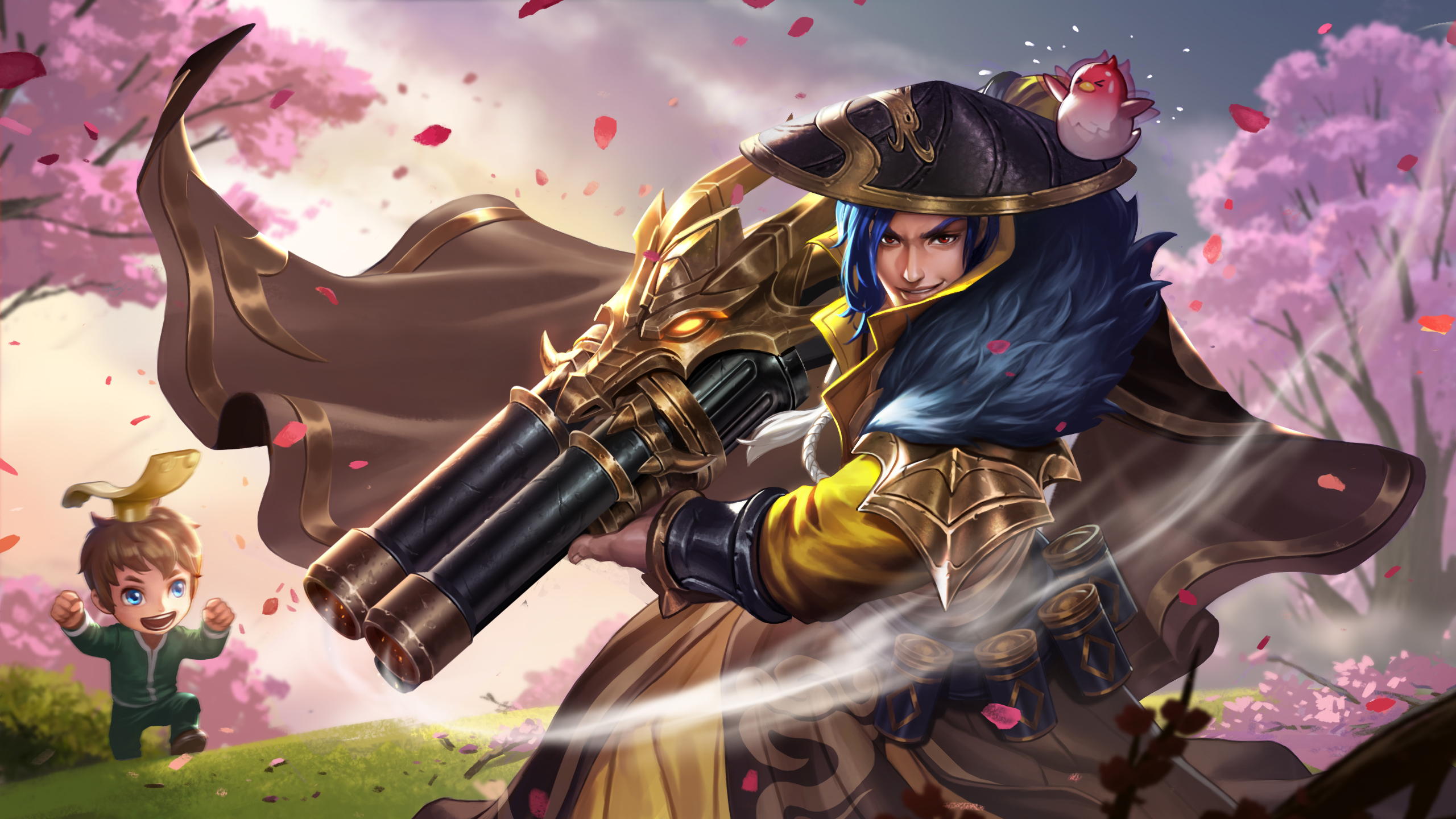Video Game Strategy King Of Glory Hero Liu Bei Image Skin Computer Wallpaper HD 2560x1440, Wallpaper13.com