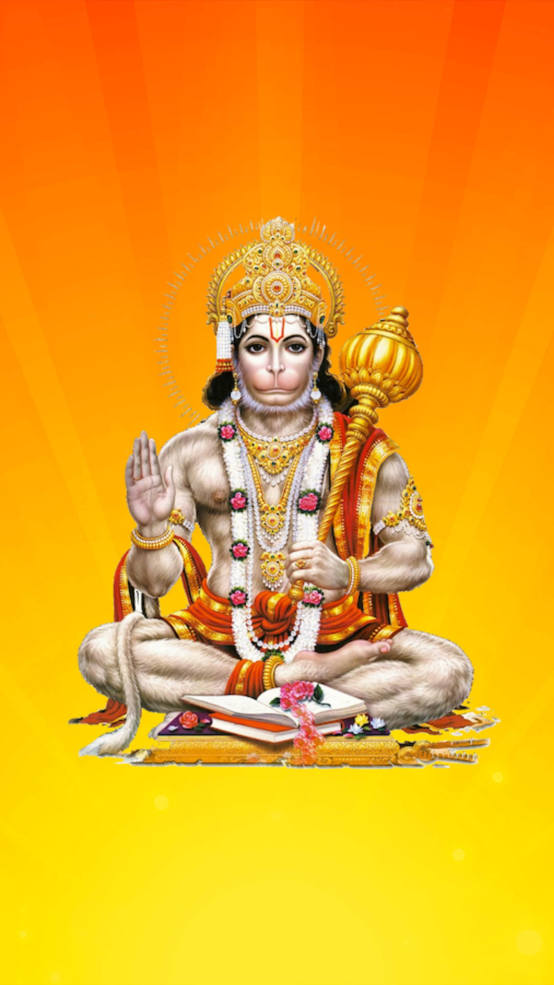 Orange Hanuman Wallpapers - Wallpaper Cave