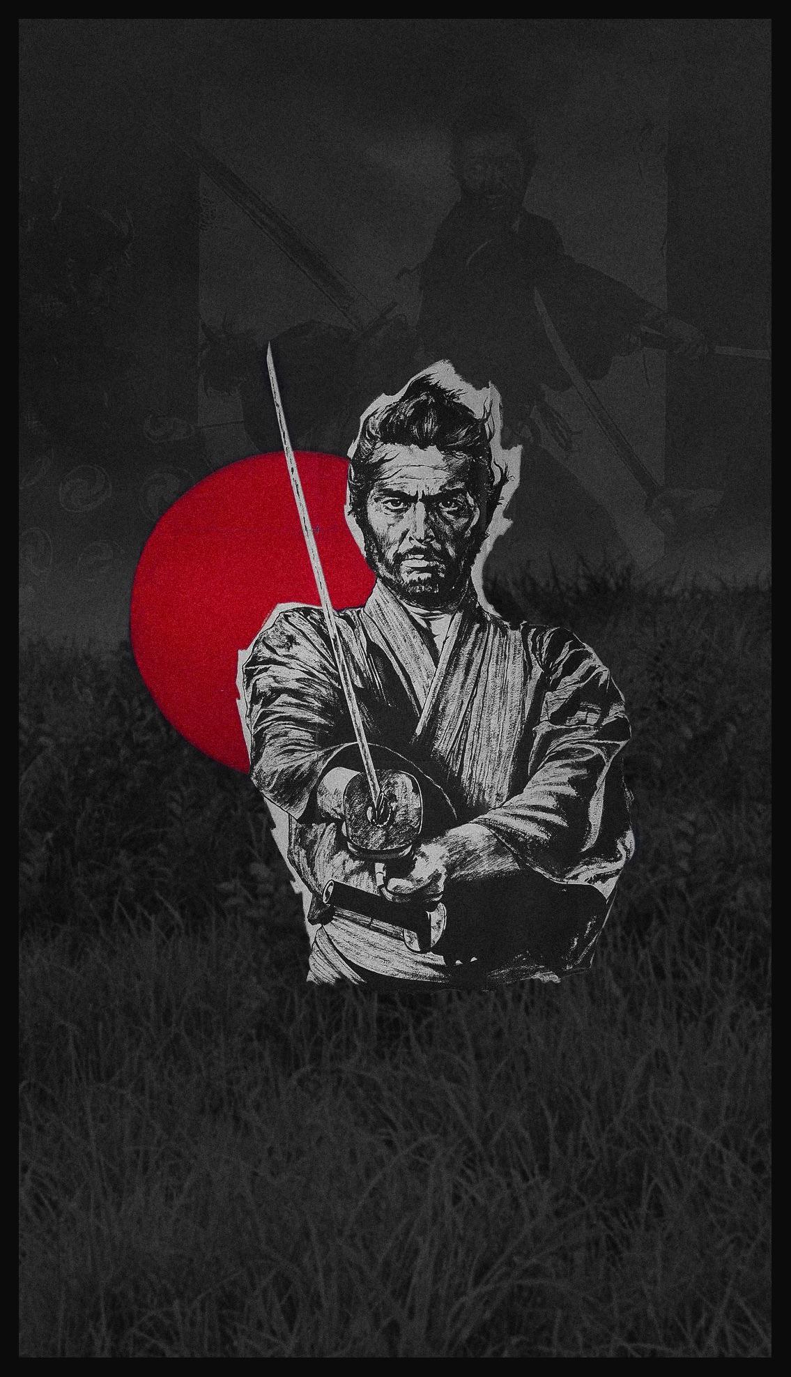 Made a little Harakiri wallpaper on mobile photohop, enjoy guys