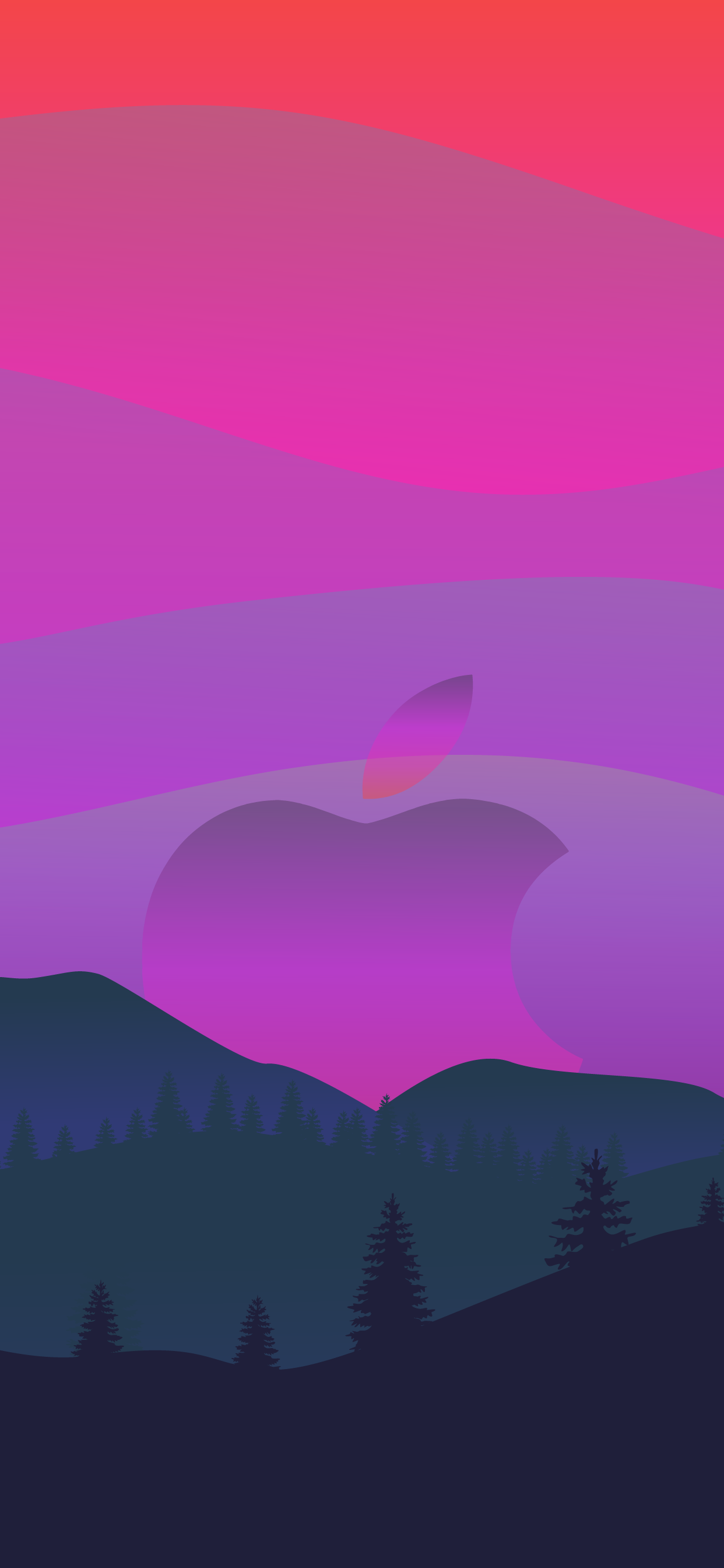 Wallpaper iphone HD logo Landscape