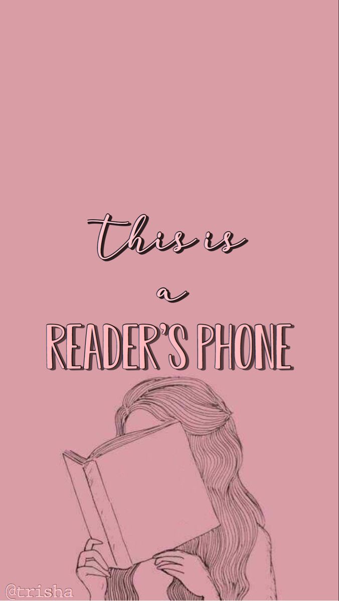 Wallpaper for iphone. Girl reading book, Book wallpaper, Reading wallpaper