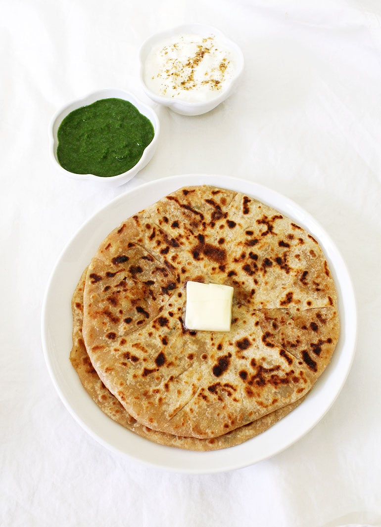Aloo Paratha Up The Curry