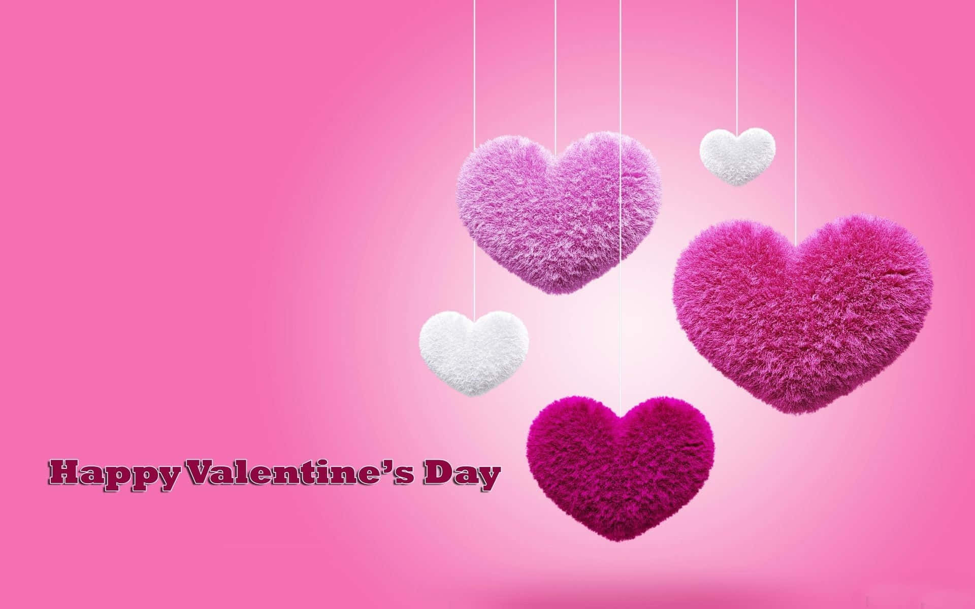 Download Pink Valentine Day Wallpaper