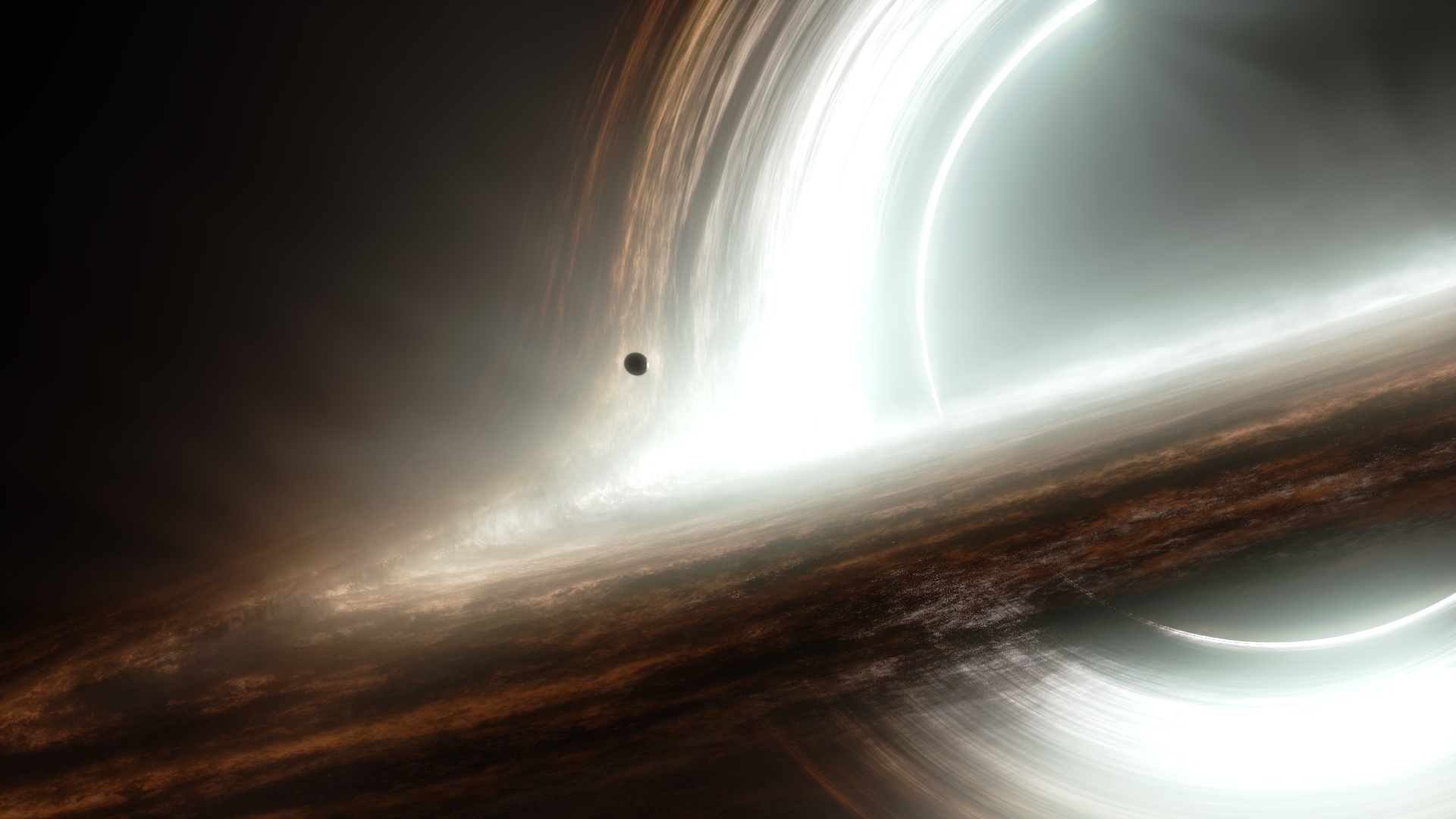 Interstellar Black Hole (Gargantua) in Progress Artists Community
