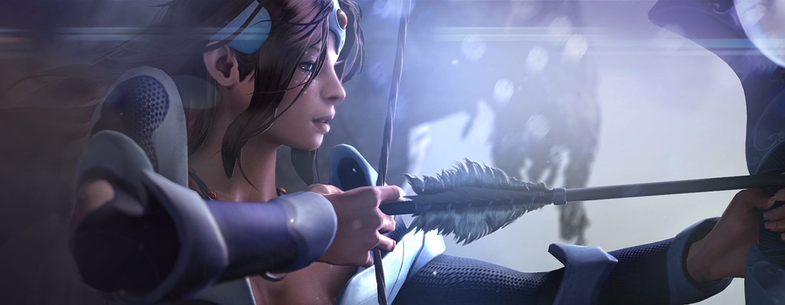 Mirana awesome background at the dota 2 reborn page