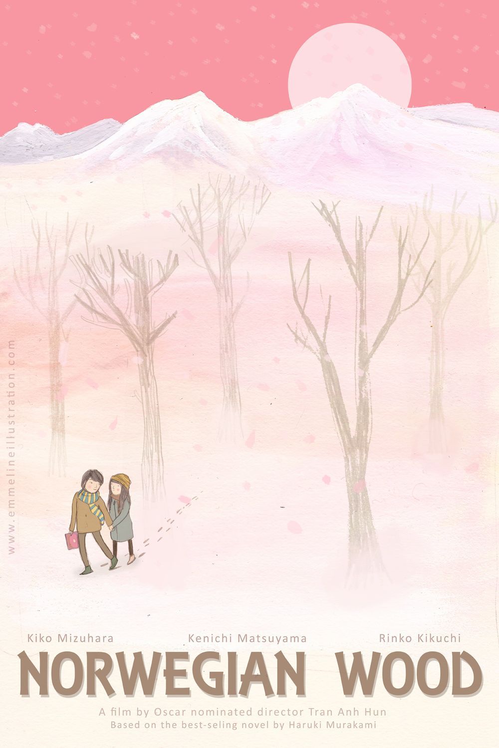 Norwegian Wood Haruki Murakami Wallpaper