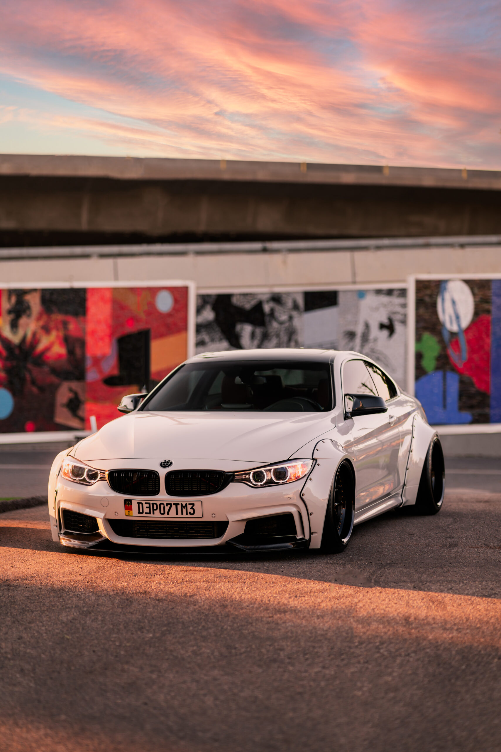 BMW 4 Series F32 With SR66 Wide Body Kit