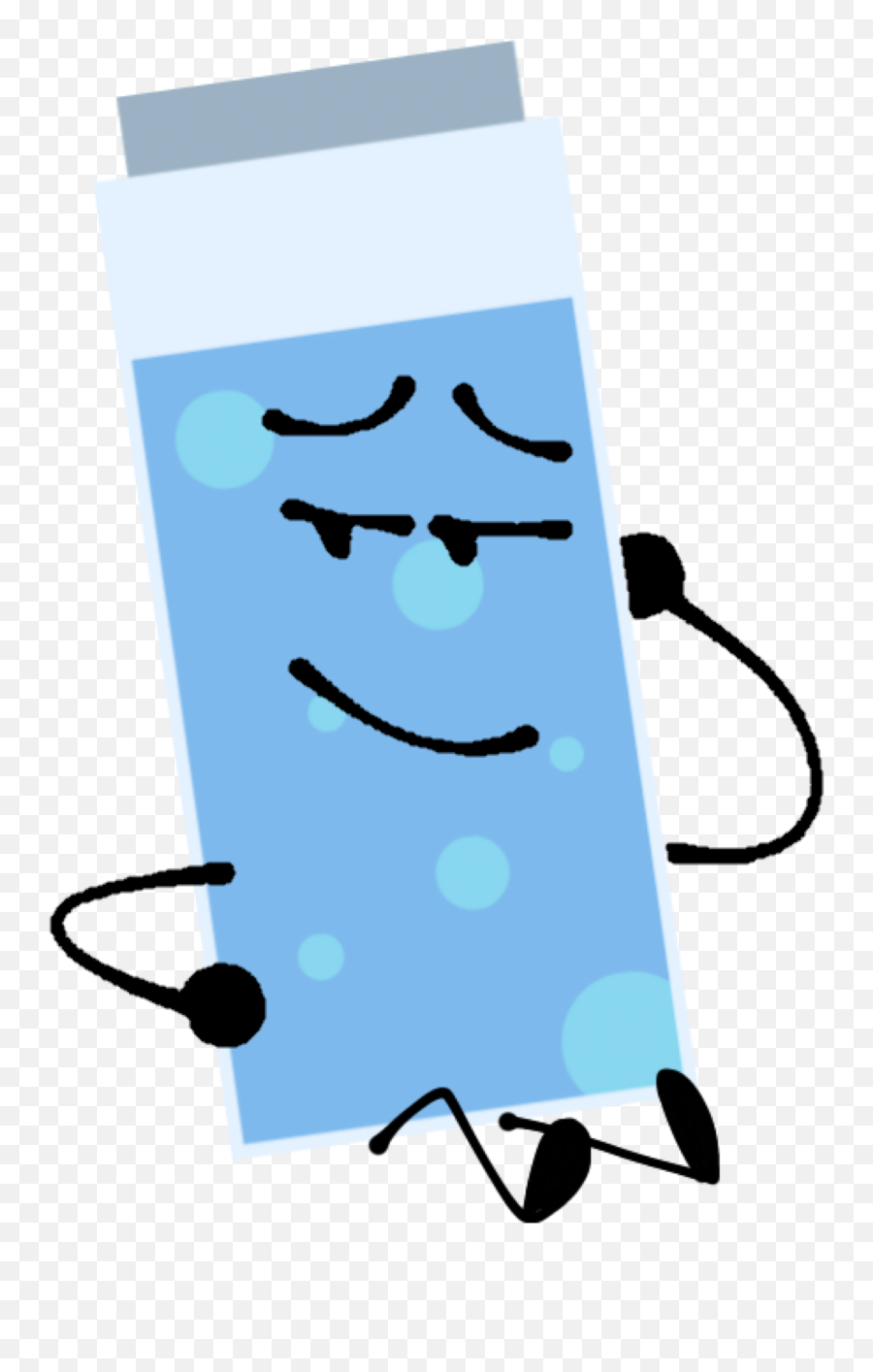 The Daily Object Show Wiki Object Show Water Bottle Emoji, Water Emoticon transparent emoji