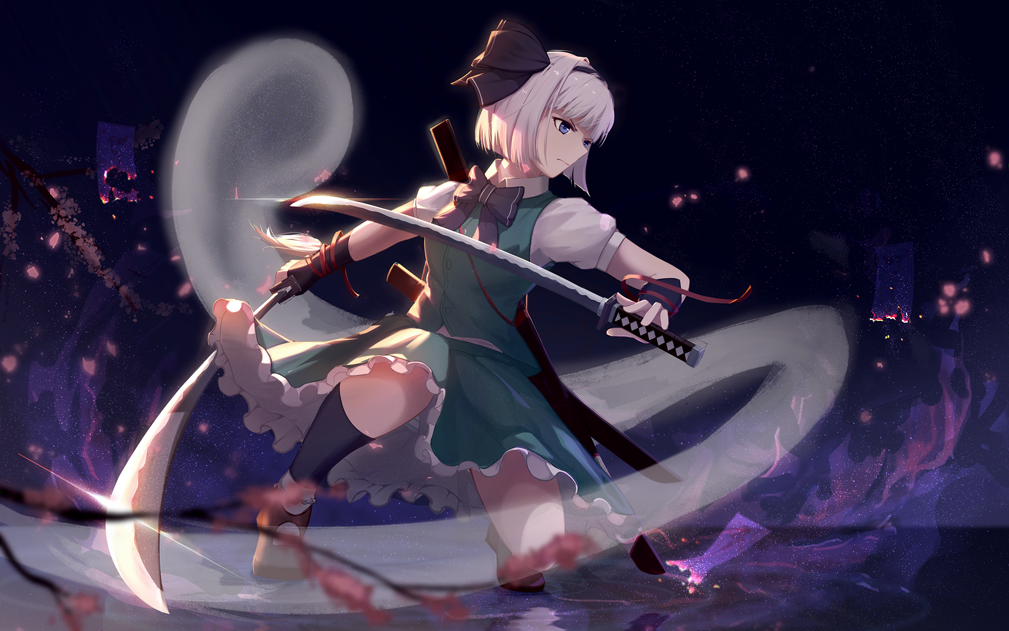 Anime Touhou HD Wallpaper