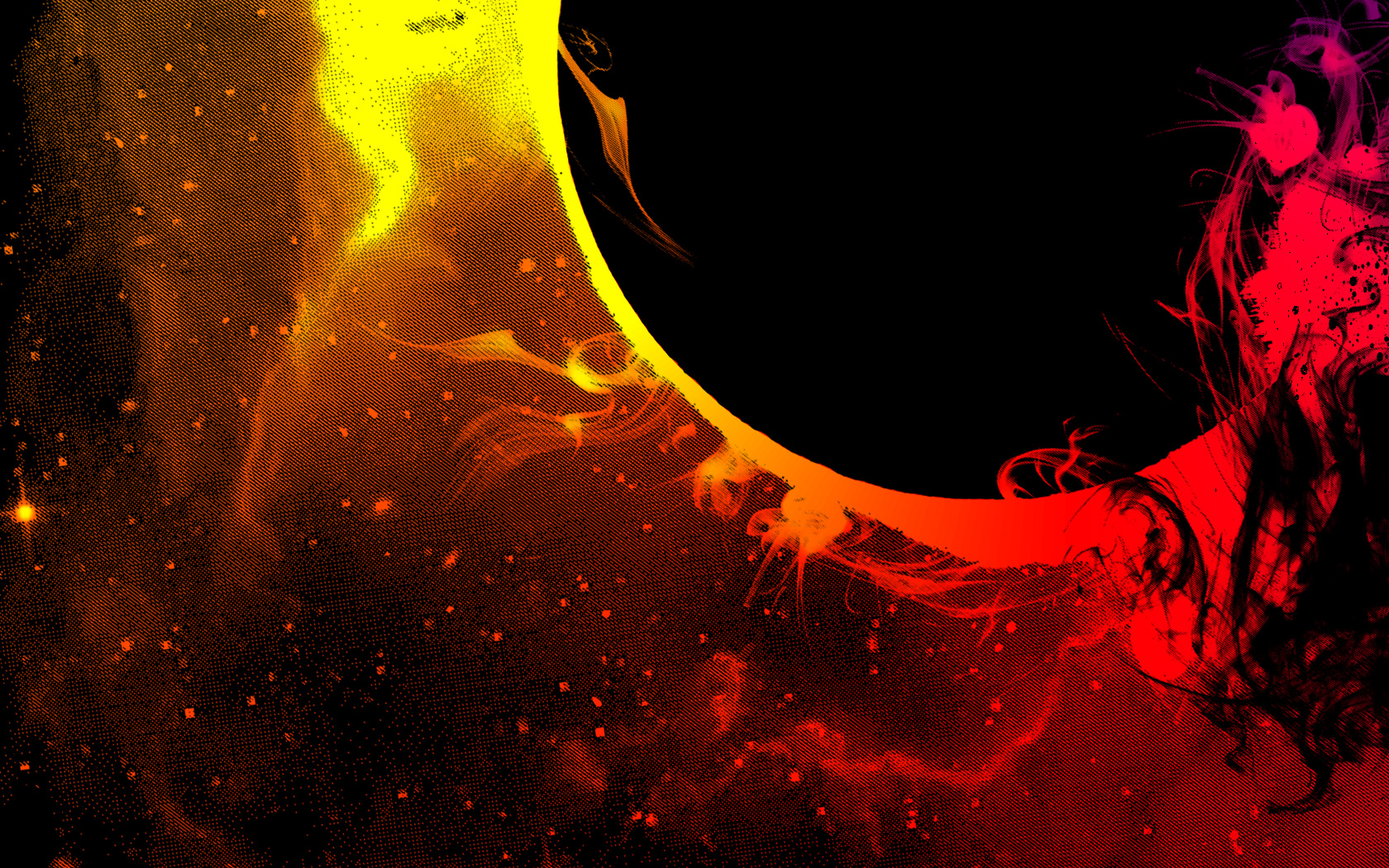 Black Hole Sun Wallpaper
