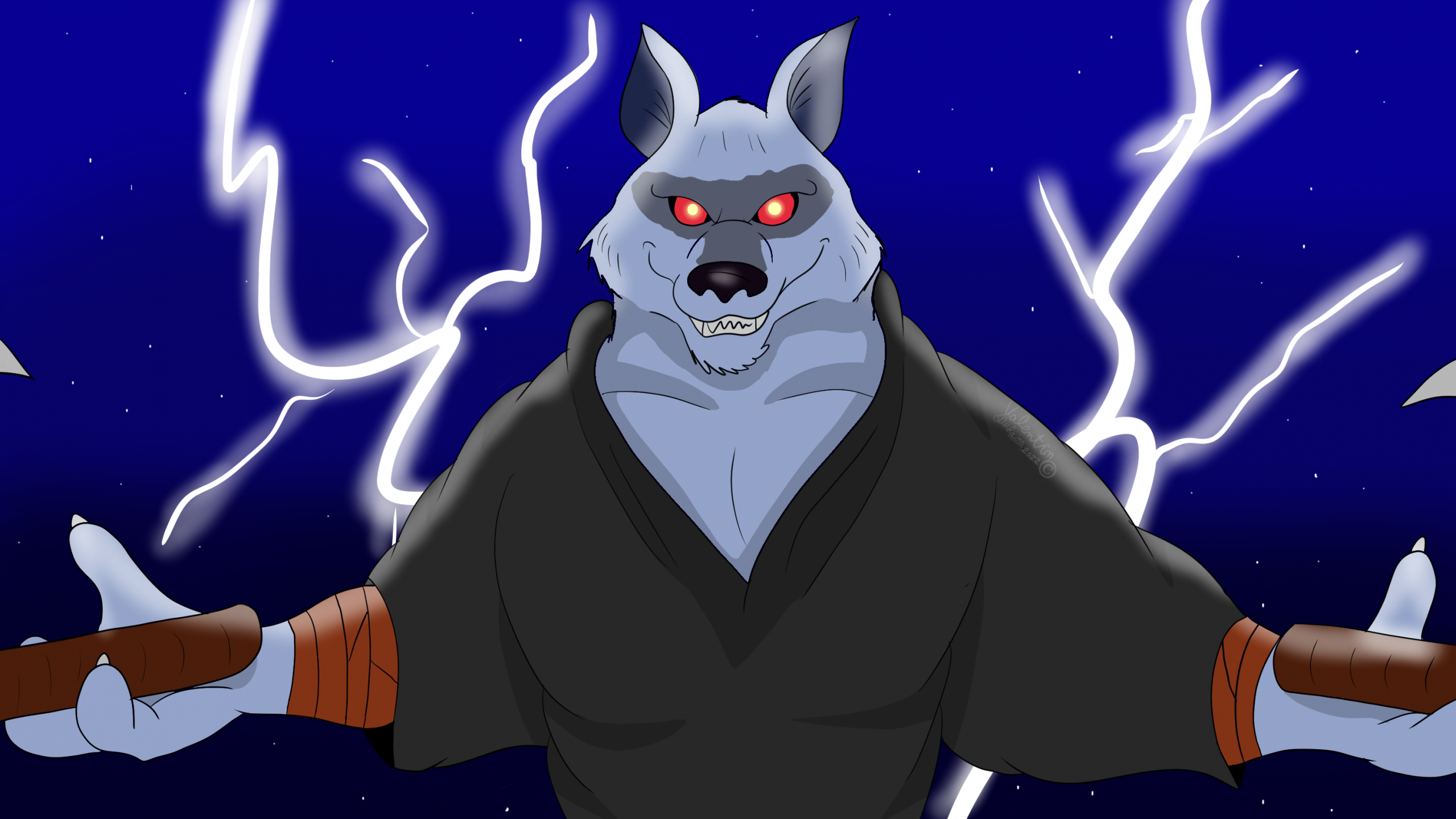 Death Wolf ( Puss in Boots: The Last Wish ) part 2 by tintin18 - Fur Affinity [dot] net