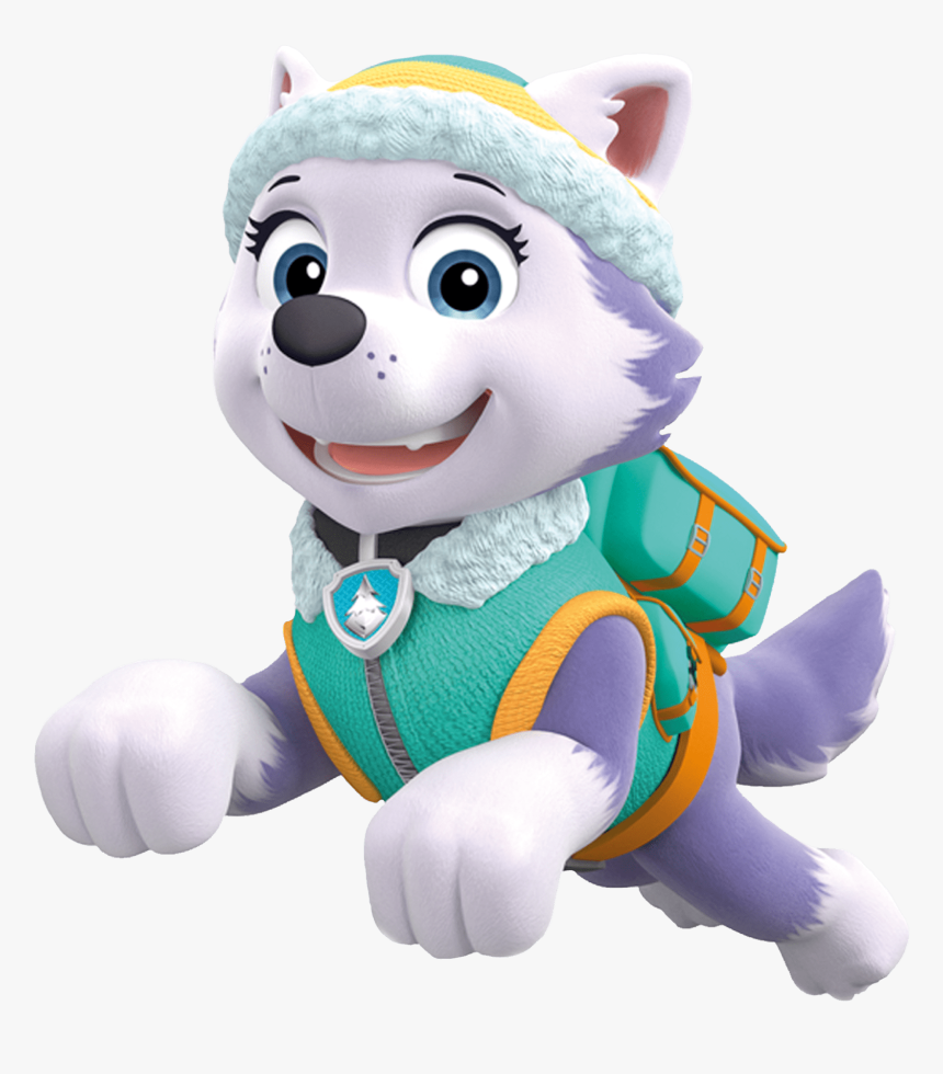 Everest Jumping Paw Patrol Png Png And Skye Paw Patrol, Transparent Png, Transparent Png Image