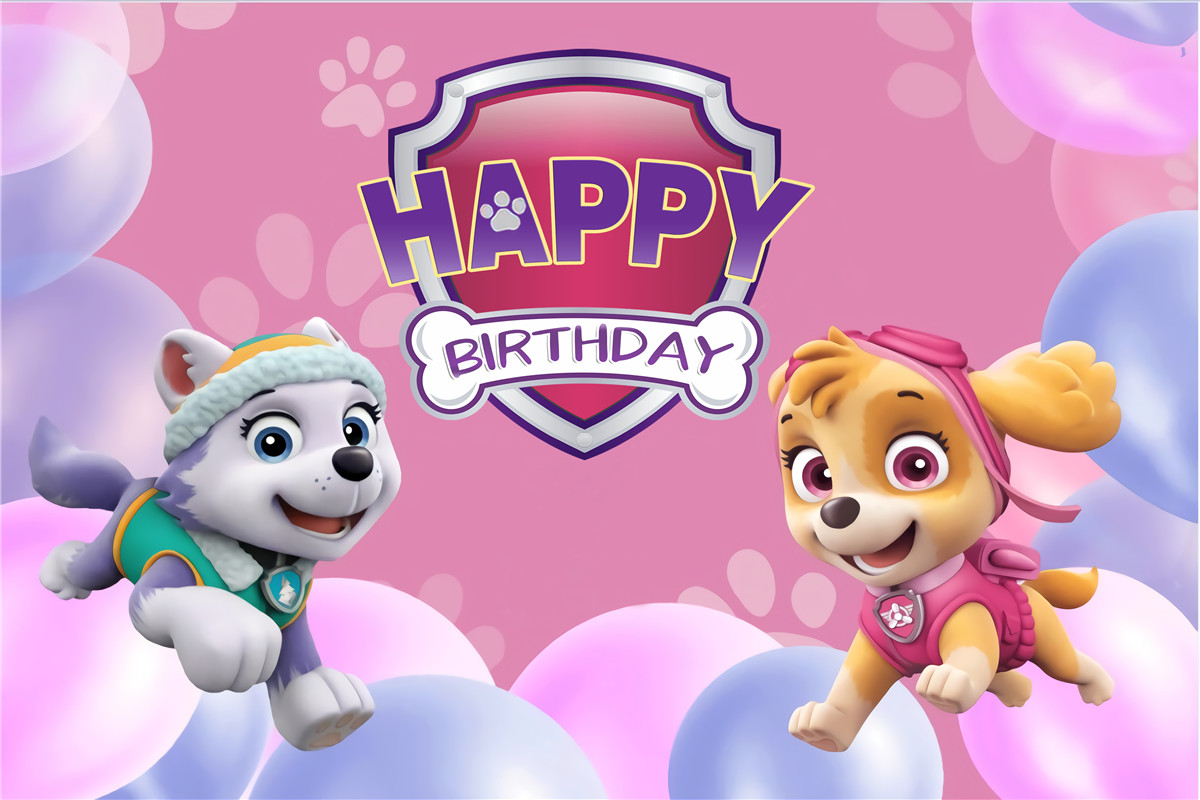Free download Paw Patrol Background Cloth Pink Cartoon Theme Photography [1200x800] for your Desktop, Mobile & Tablet. Explore Paw Patrol Everest Wallpaper. Paw Print Wallpaper, Mount Everest Wallpaper, Everest Wallpaper
