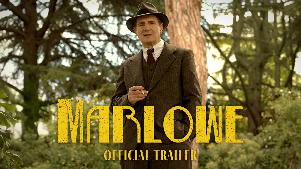 and poster for Liam Neeson's 100th film 'Marlowe' revealed