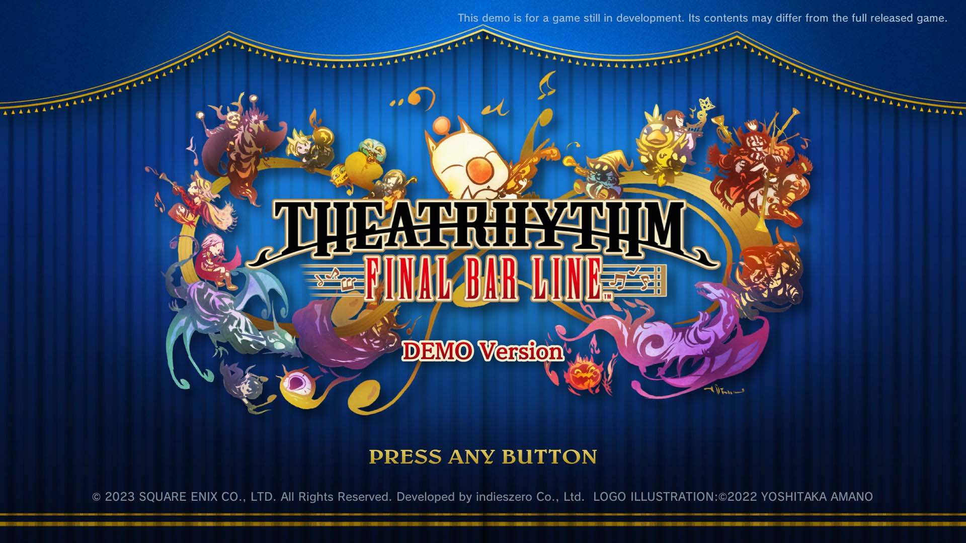 THEATRHYTHM FINAL BAR LINE demo. Square Enix Blog