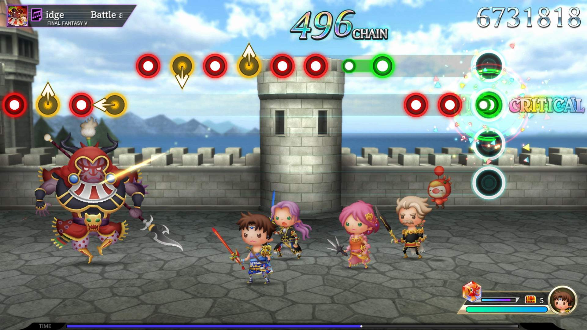 Here's the full track list for Theatrhythm Final Fantasy: Final Bar Line