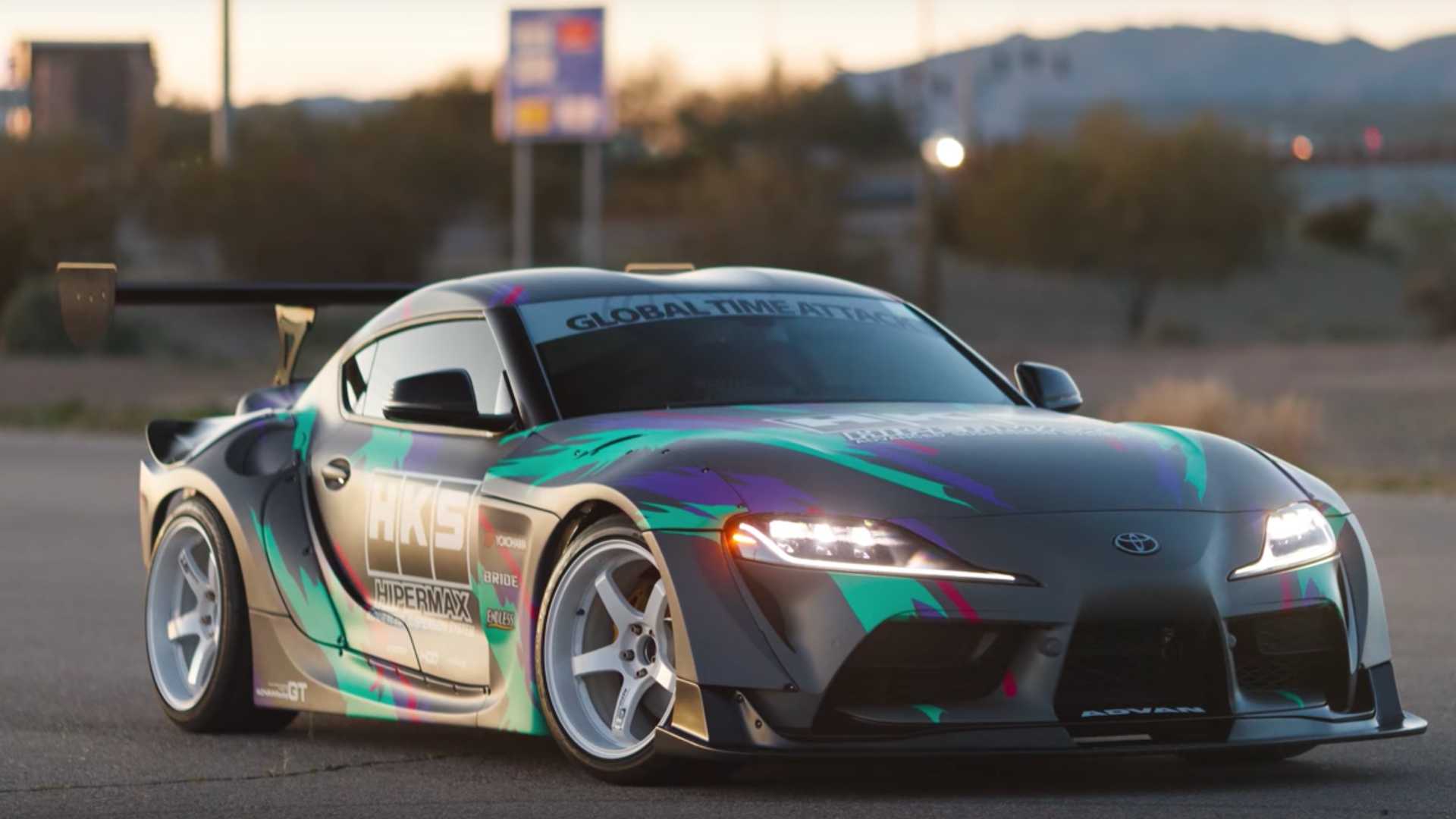 HKS Ultra Widebody Toyota Supra Looks Snazzy And Is Street Legal