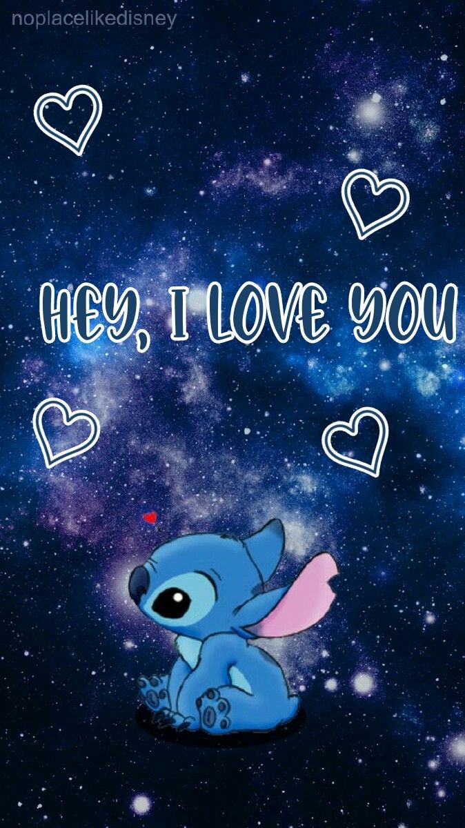 Hey, I Love You?. Lilo and stitch drawings, Cute disney wallpaper, Cute disney drawings
