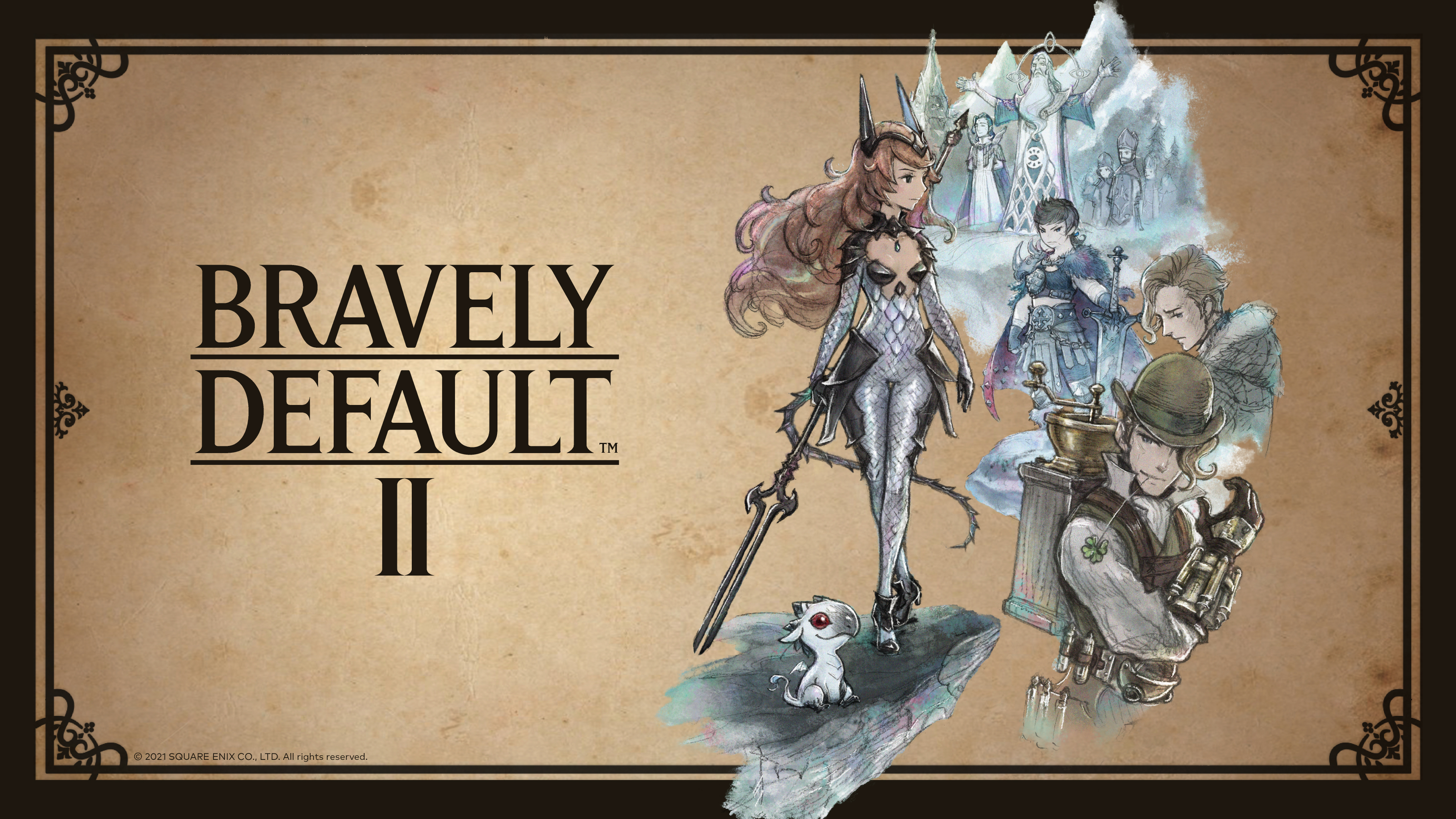 Bravely Default II Wallpaper, Square Enix, Free Download, Borrow, and Streaming, Internet Archive