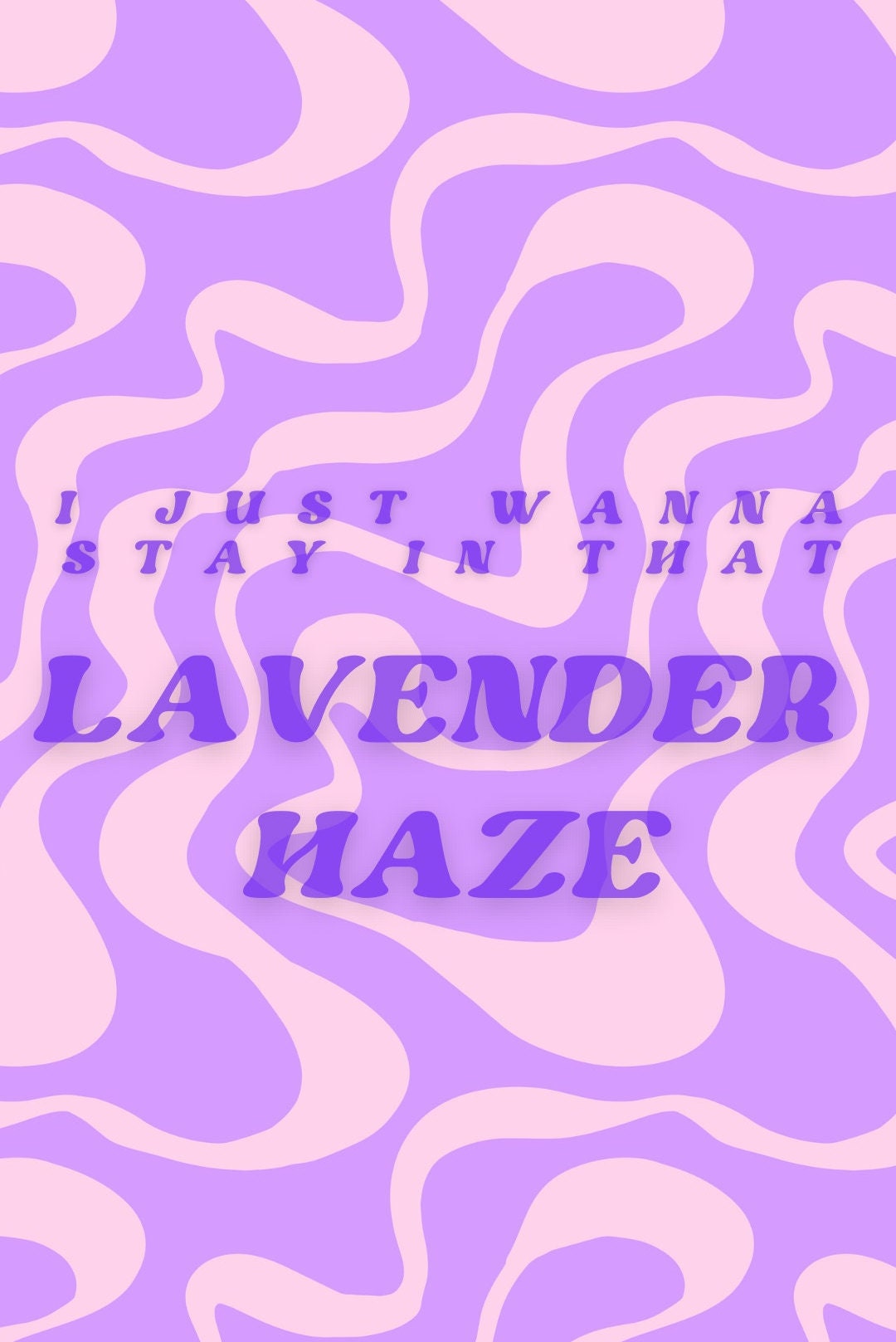 Midnights Inspired Lavender Haze iPhone Wallpaper Digital