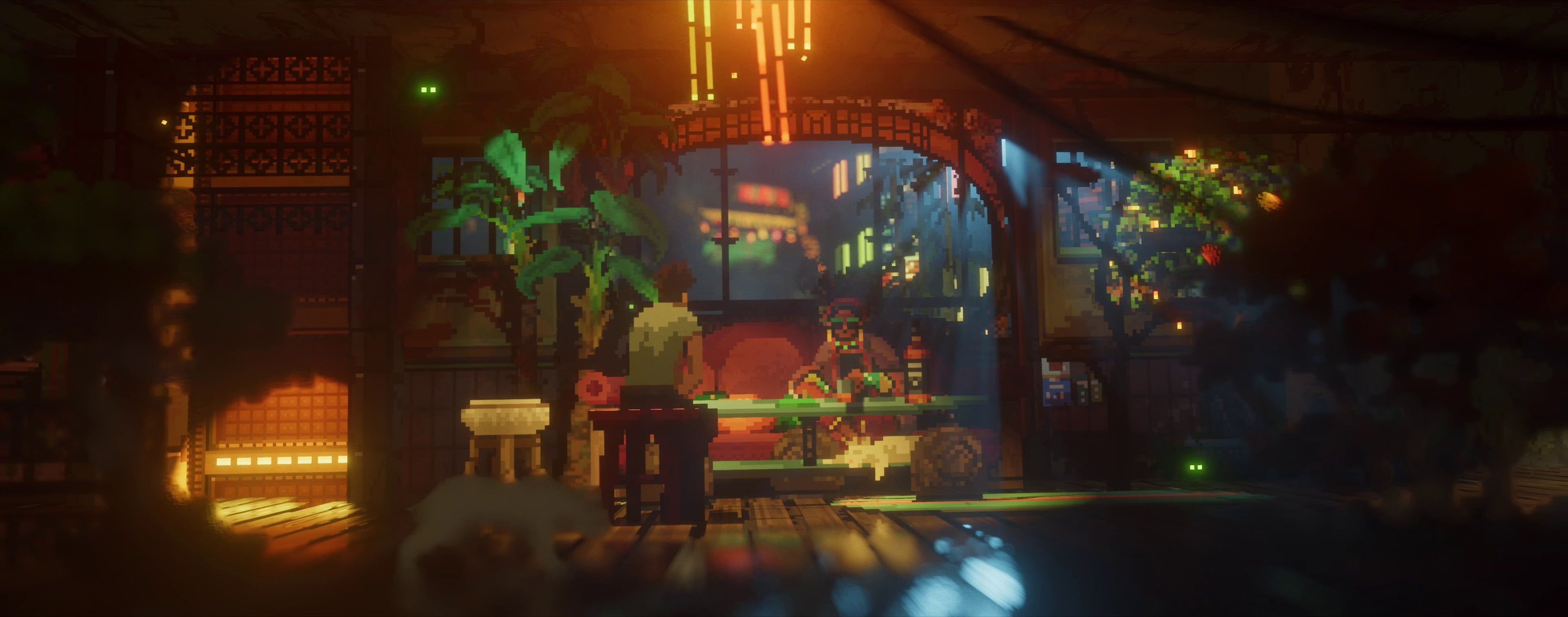 cartoon character wallpaper #cyberpunk video games pixel art The Last Night K #wallpaper #hdwallpaper #des. Pixel art, Character wallpaper, Pixel art background