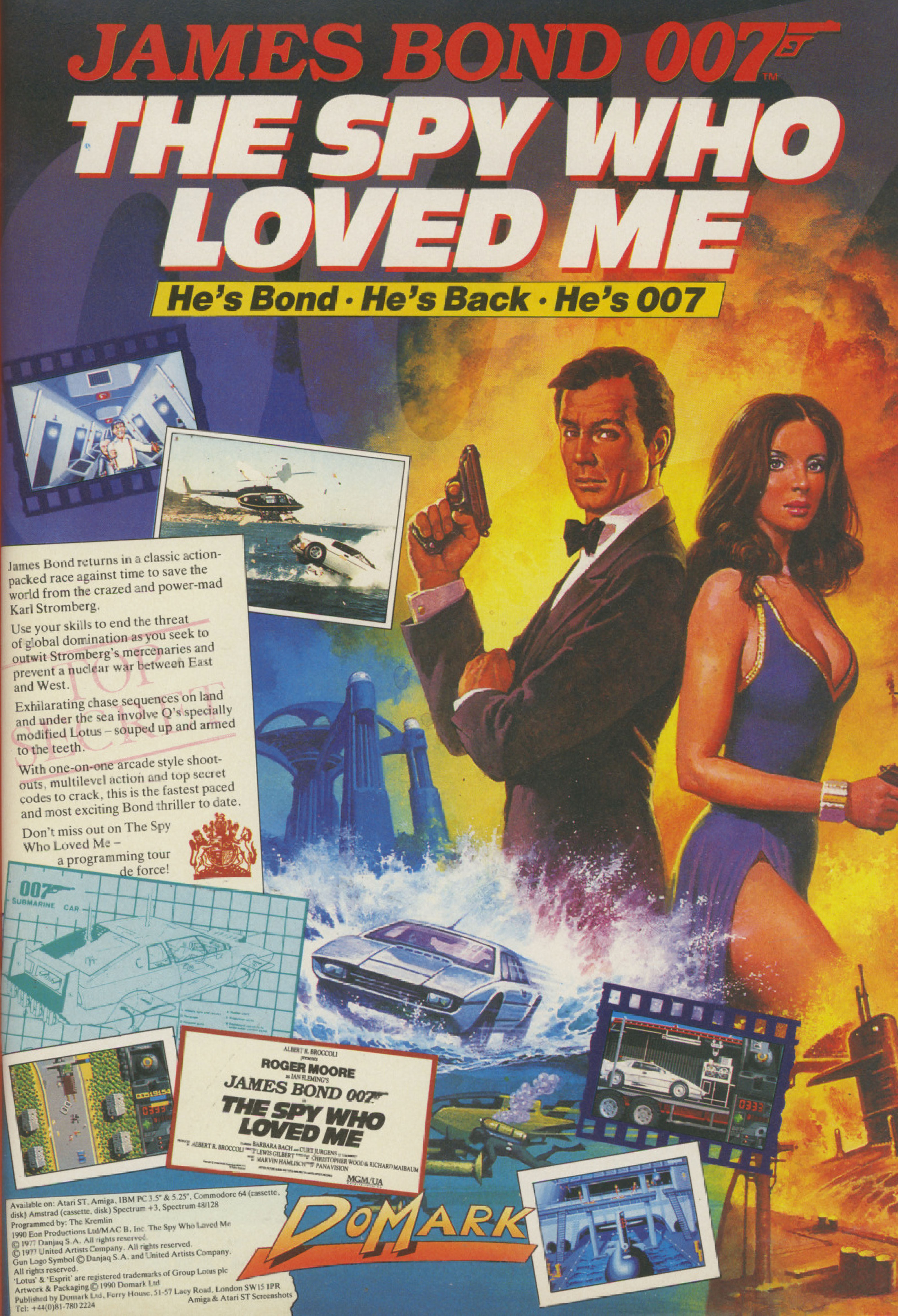 The Spy Who Loved Me promotional art