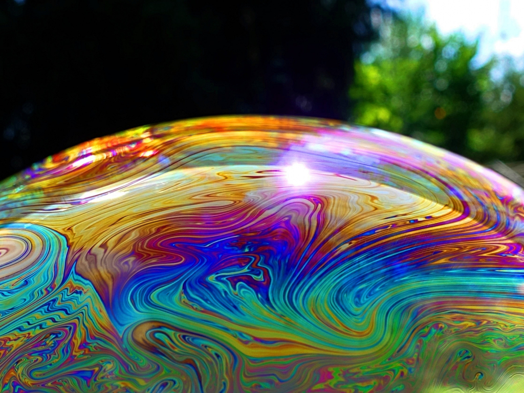 Wallpaper soap bubble, texture, close up desktop wallpaper, HD image, picture, background, d9cedc