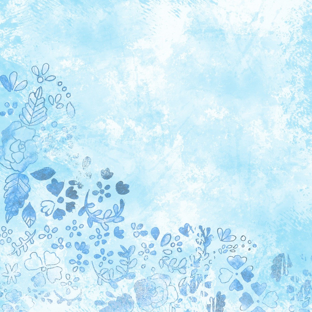 Floral Watercolor Background