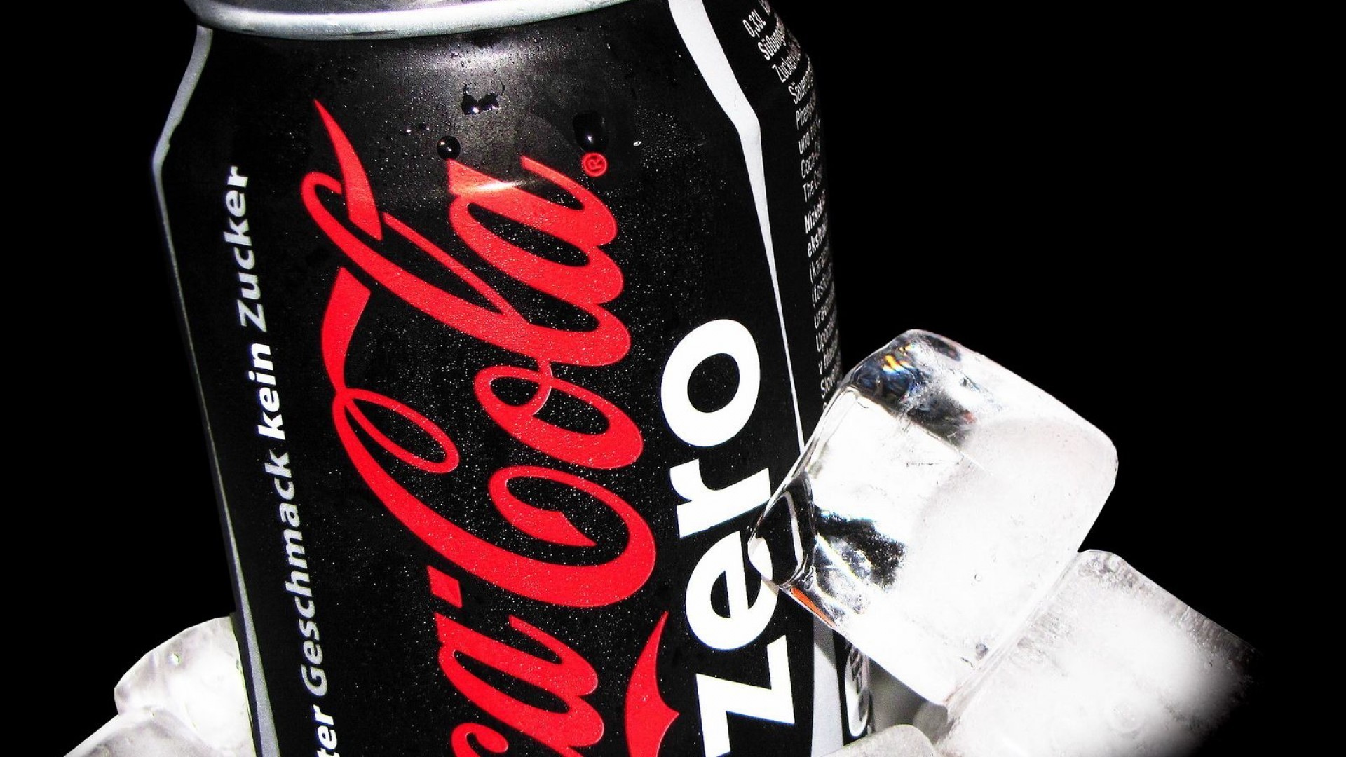 Wallpaper, white, black, Coca Cola, ice cubes, soft drink, carbonated soft drinks, cola 1920x1080