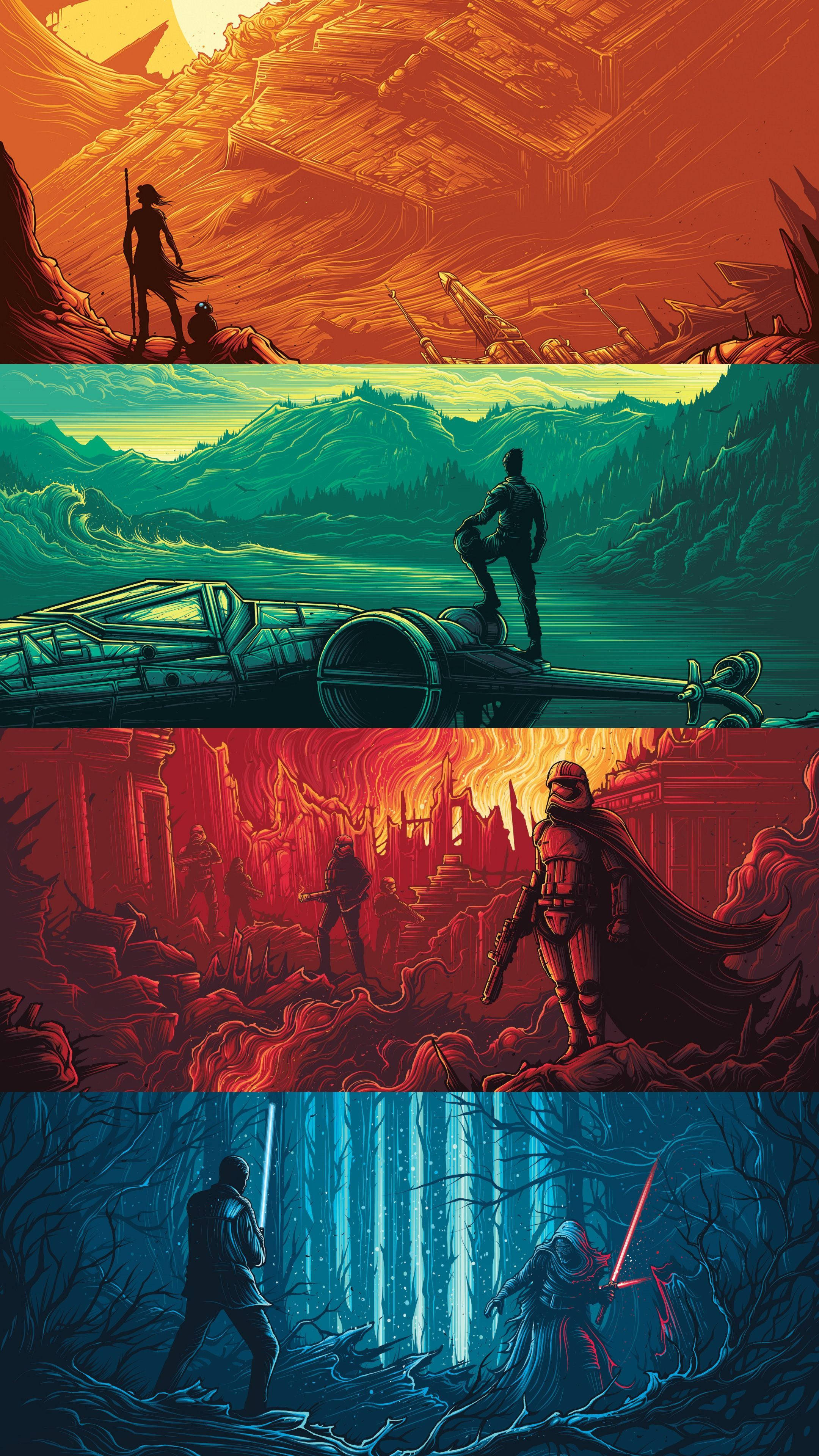 Download New Trilogy Star Wars 4k iPhone 4k iPhone Wallpaper