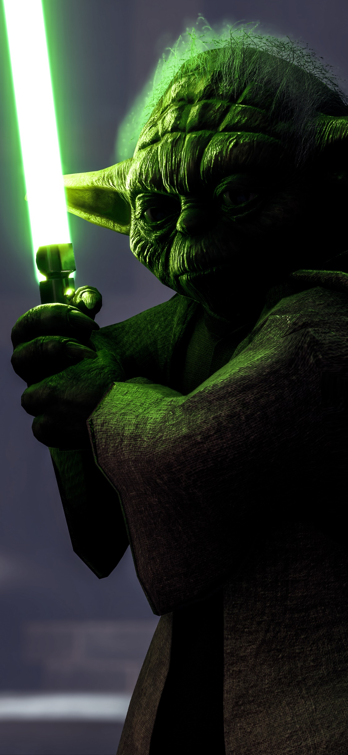 Wallpaper / Video Game Star Wars Battlefront II Phone Wallpaper, Star Wars, Yoda, Jedi, 1125x2436 free download