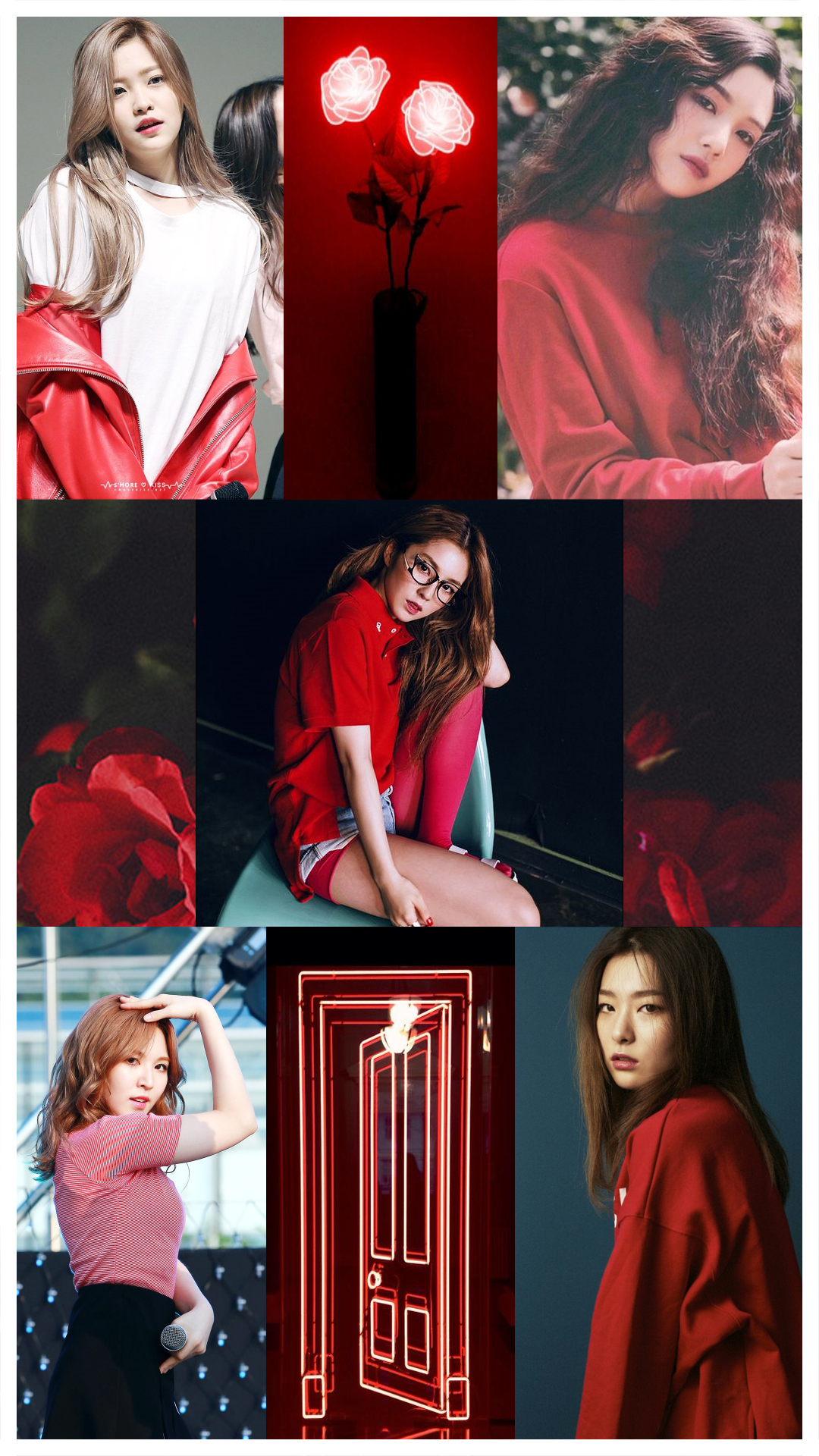 Red Velvet Aesthetic Wallpaper