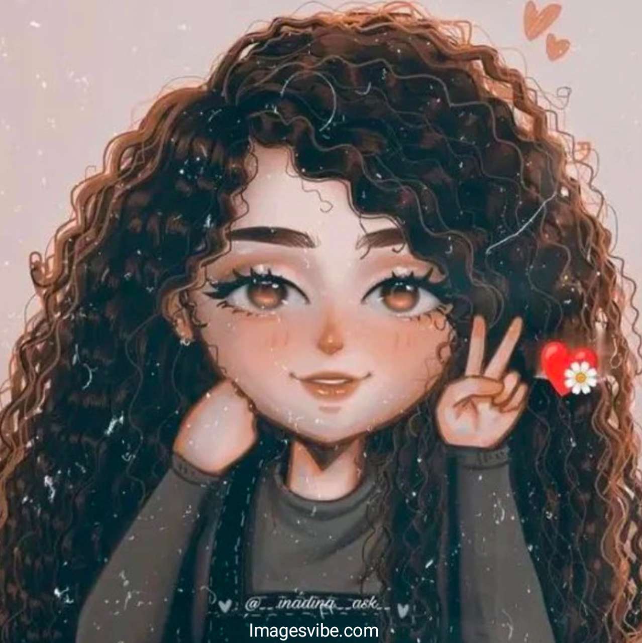 Cartoon Girl Cute Wallpapers Wallpaper Cave