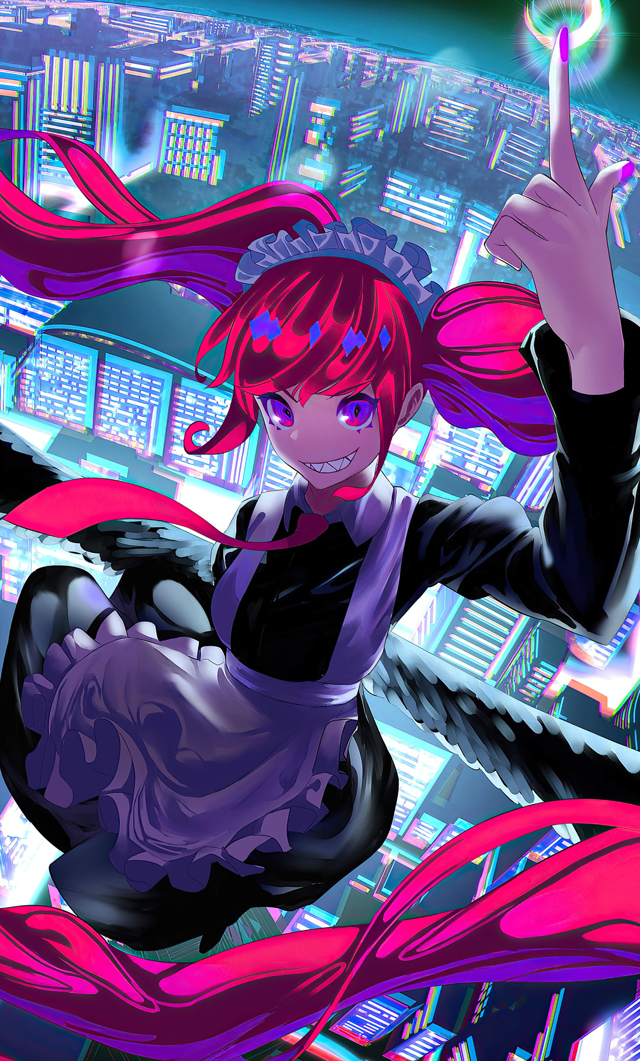 Crazy Anime Girl iPhone Wallpaper Free Crazy Anime Girl iPhone Background