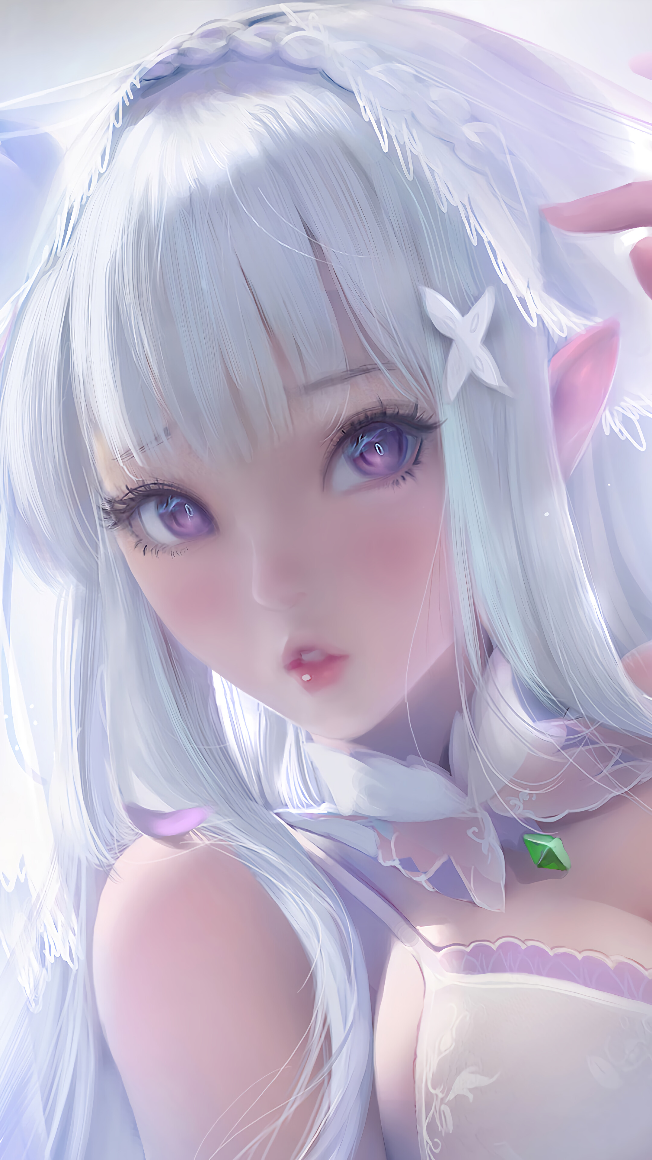 Beautiful Anime Girl Phone Wallpaper