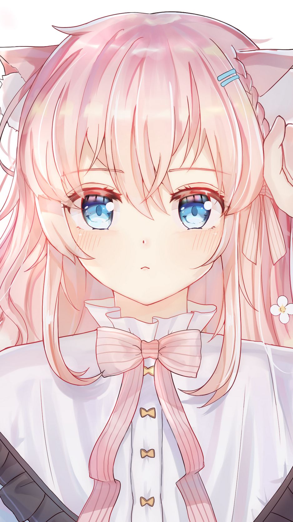 Anime Girl Pink Cute Wallpapers Wallpaper Cave