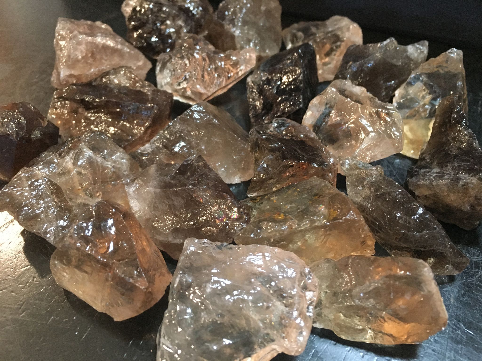 Raw Smoky Quartz Crystal (rough stone) Moon Beginnings. Crystals and gemstones, Smoky quartz crystal, Smoky quartz