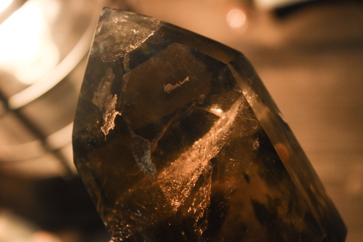 The Quizzical Crow Smoky Quartz makes me thirsty