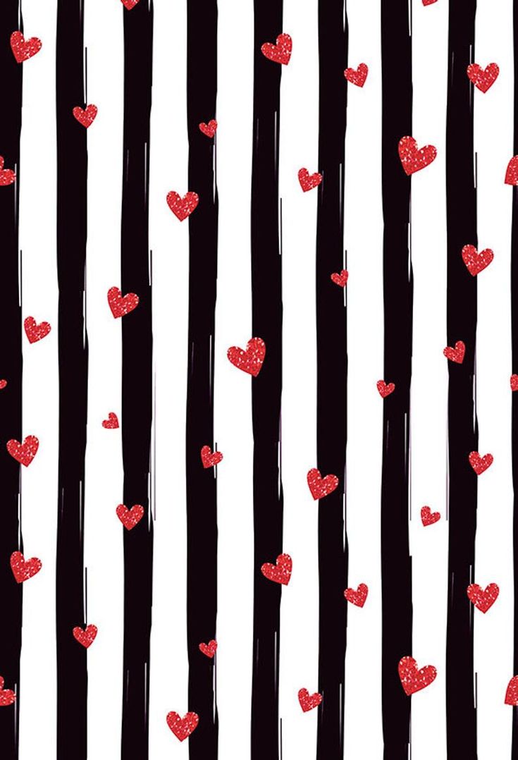 Black White Stripes Photography Backdrop With Red Heart. Valentines wallpaper iphone, Valentines day background, Image for valentines day