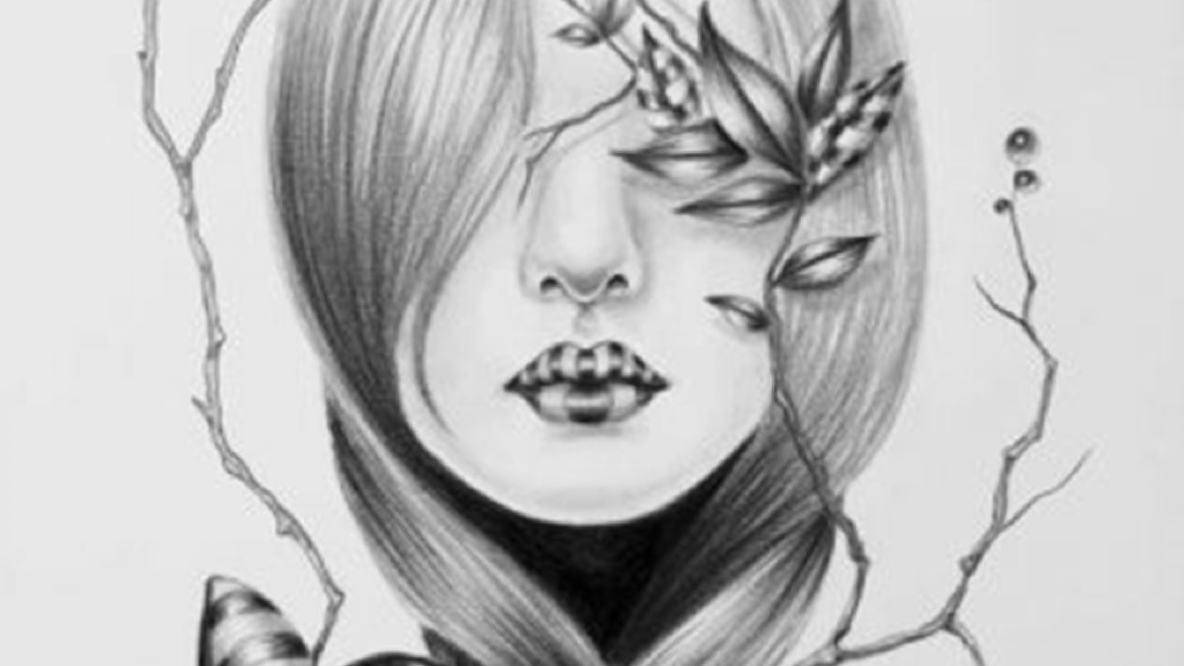 Pencil Art Wallpaper