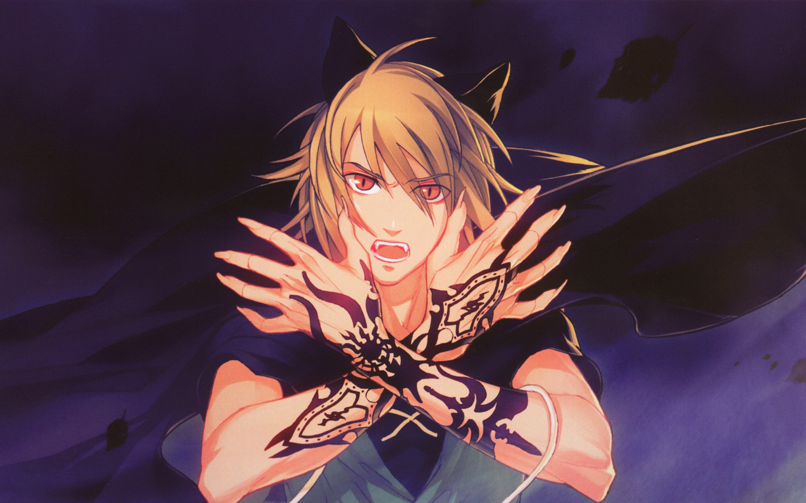 Wallpaper 4k lamento beyond the void, anime, boy, hands, art 4k Wallpaper
