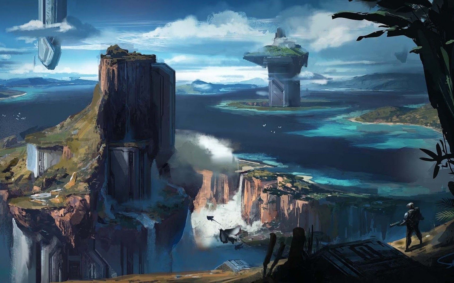 Halo Forerunner Wallpaper